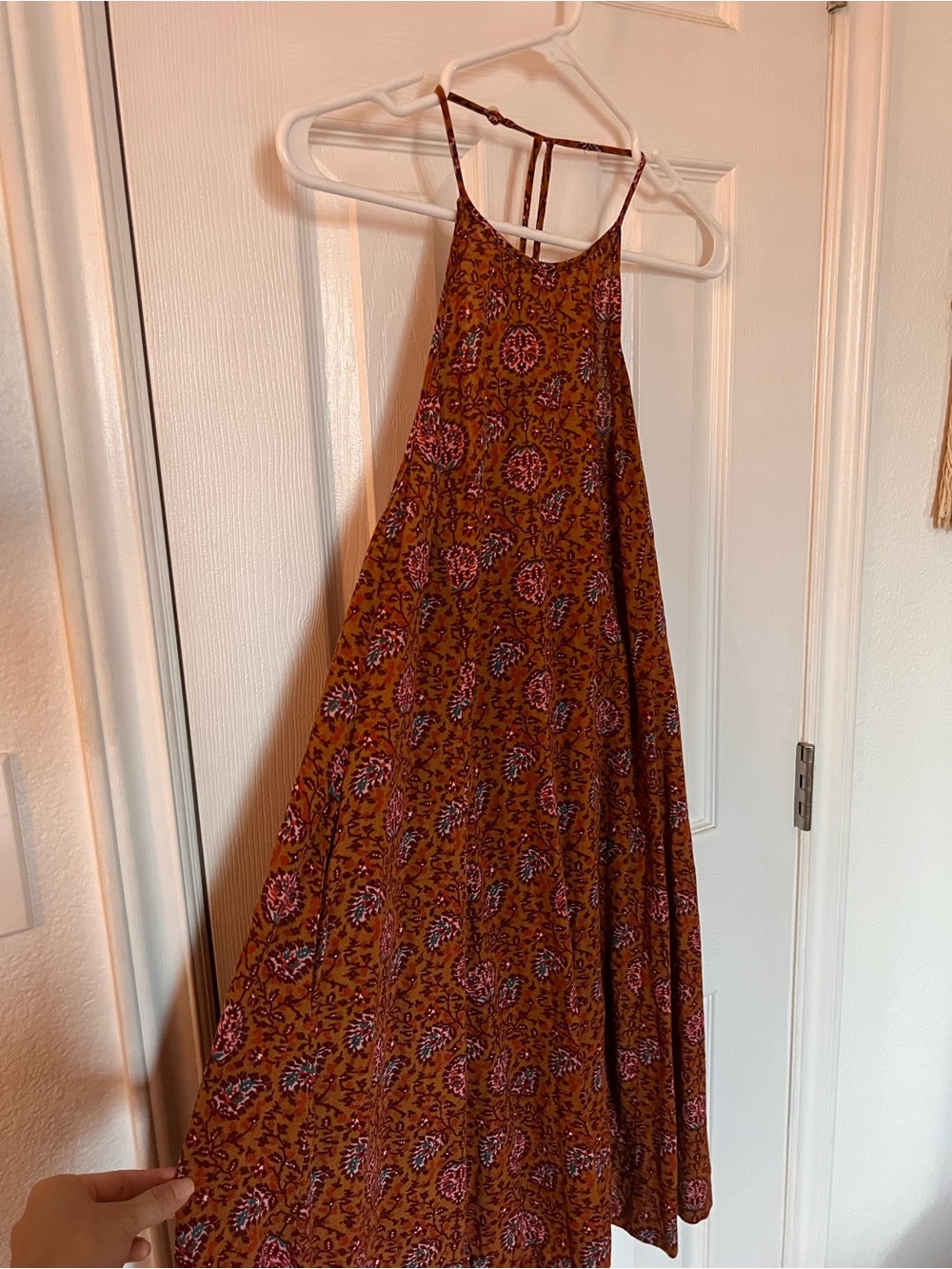 MWL halter midi dress